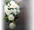 Buchet Mireasa Trandafiri crem