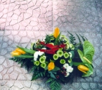 Aranjament Masa anthurium verde