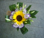 Buchet Nasa Helianthus, Lisianthus