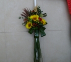 Lumanare botez Helianthus, Hypericum, Dracaena