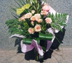 Buchet Trandafiri, Anthurium verde