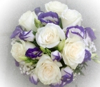 Buchet Mireasa Lisianthus