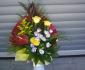 imagine 1 buchet leucadendron, solidago, anthurium maro 207