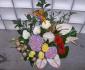 imagine 3 aranjament in vas hortensia, strelitzia, anthurium, trandafiri 282