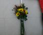 imagine 1 lumanare botez helianthus, hypericum, dracaena 283