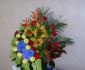 imagine 3 cos heliconia, anthurium, orhidee, hypericum, trandafiri, hortensia 290