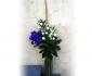 imagine 4 lumanare botez orhidee vanda, lisianthus 75