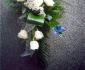 imagine 3 lumanare botez trandafiri albi 87